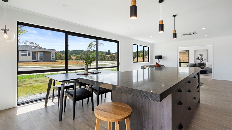 New kitchen at Classic Builders Showhome in Whangarei
